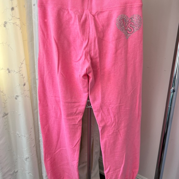 Victoria Secret Hot Pink Track Pants - Picture 2 of 4